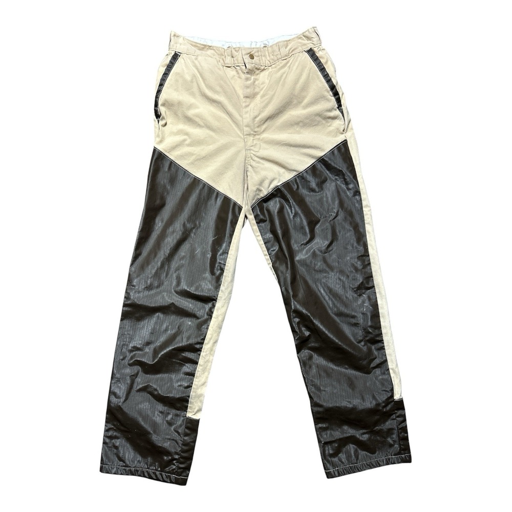 Vintage Black Sheep Hunting Clothing Brier Proof‎ Canvas Pants Tan Mens 29x29